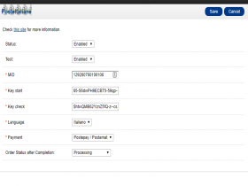 Modulo pagamento Poste Italiane e PostePay per OpenCart 1.5.x e OpenCart 3.x - Carta di Credito - Poste